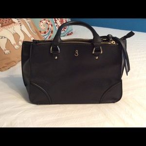 London Fog Sophia Triple Satchel Purse